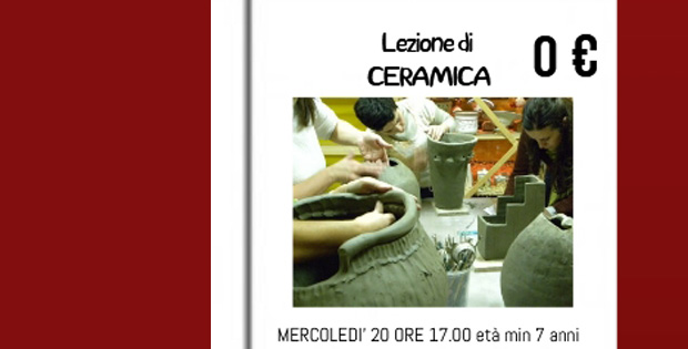 Lezione di Ceramica 7-15 anni