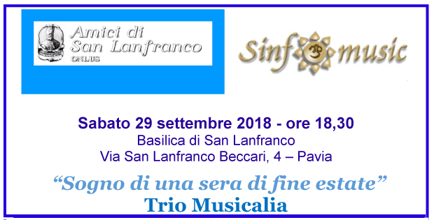 Concerto per voce, oboe e pianoforte a San Lanfranco