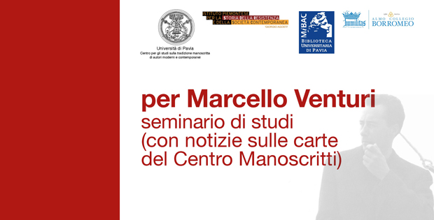 Marcello Venturi. Seminario di studi