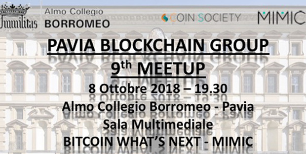 9 Pavia Blockchain Group Meetup