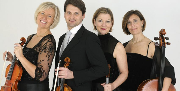 immagine dei musicisti del Quartetto di Fiesole