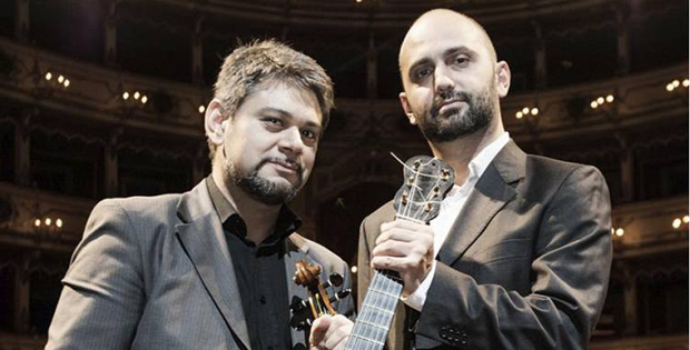 immagine dei due musicisti Luigi Attademo e Simone Gramaglia