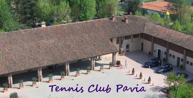 Immagine del Tennis Club di Pavia vista dall'alto