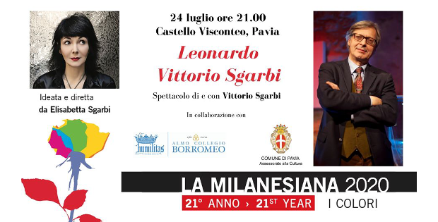 Leonardo. Spettacolo di e con Vittorio Sgarbi