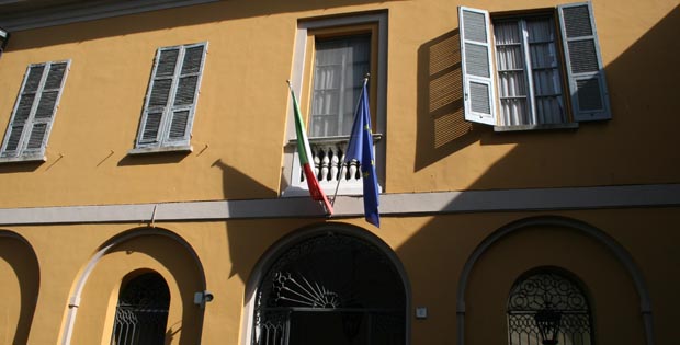 immagine della facciata del Collegio Fraccaro
