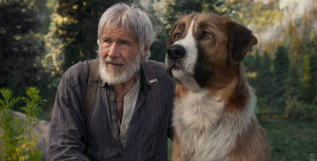 Foto con il protagonista ed il suo cane