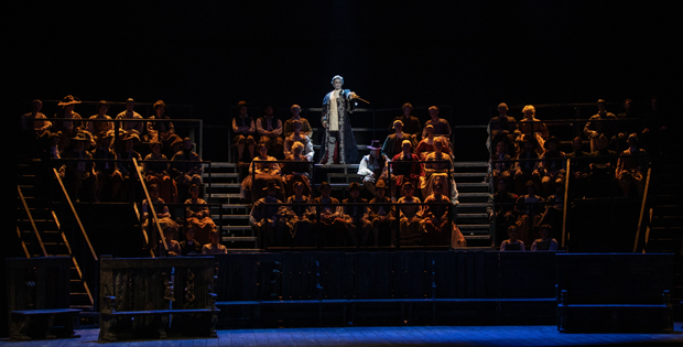 Immagine dell'orchestra sul palco