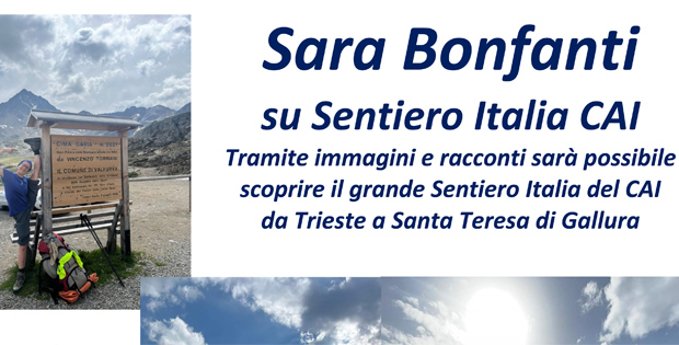 Sara Bonfanti su Sentiero Italia